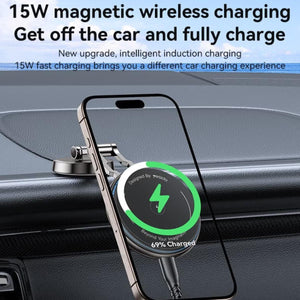 Yesido C306 Magnetic Wireless Charger & Phone Holder 15W Fast Charging