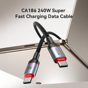 Yesido CA185 1.2M Type-C to Type-C 240W Fast Charging Cable