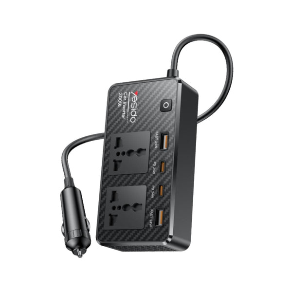 Yesido VC07 200W Smart Car Power Inverter