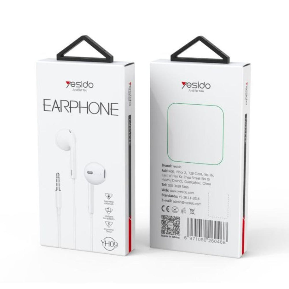 Yesido YH09 3.5mm HiFi Wired Earphones