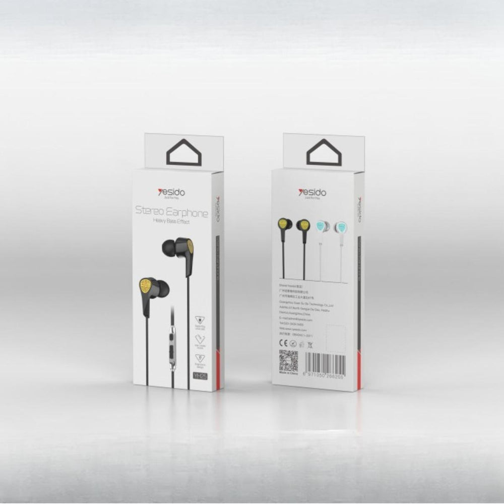 Yesido YH25 3.5mm In-Ear Wired Earphones