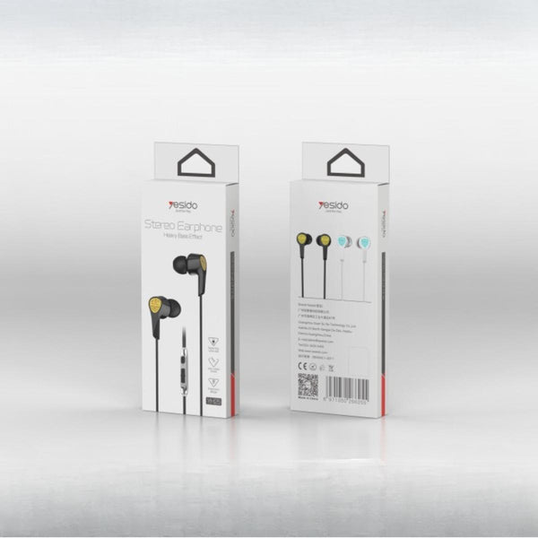 Yesido YH25 3.5mm In-Ear Wired Earphones