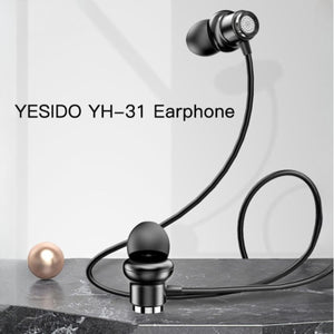 Yesido YH31 3.5mm In-Ear Wired Earphones