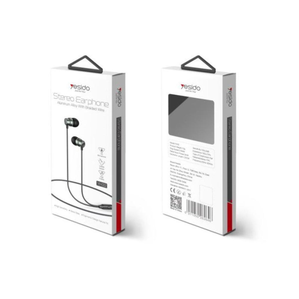 Yesido YH32 3.5mm Stereo Wired Earphones