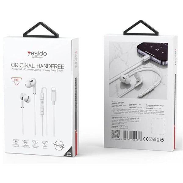 Yesido YH52 Lightning Headphones with Microphone
