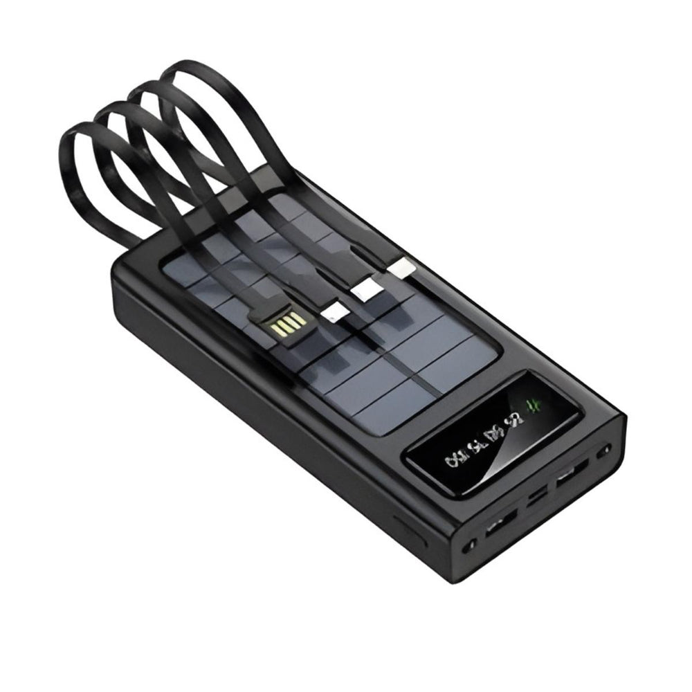 ZHY 20000mAh Solar Power Bank Portable Charger