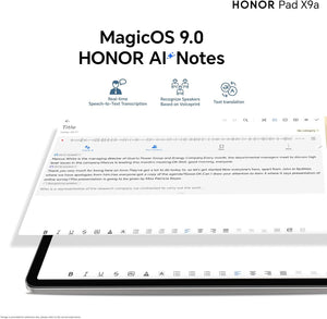 HONOR Pad X9a LTE