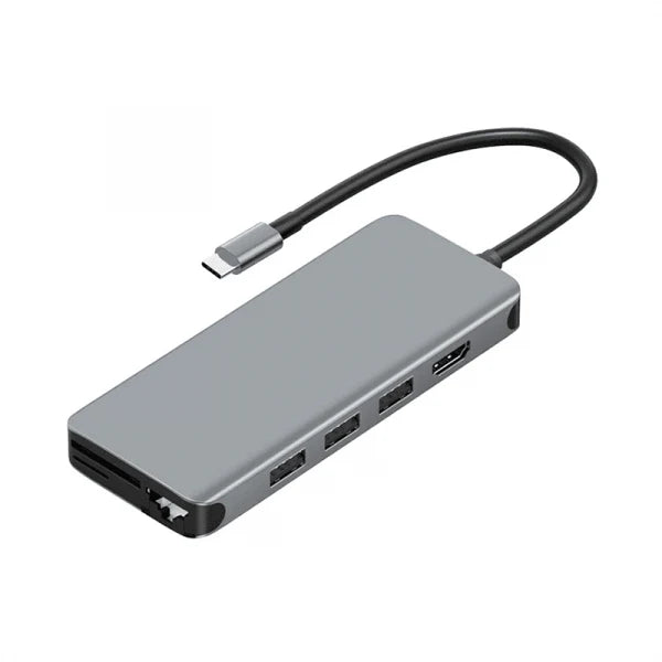 WIWU Alpha 12 IN 1 Type C Hub Multi-Function Portable Mini Size Adapter