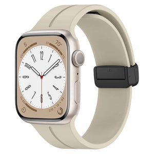 Magnetic Silicone Apple Watch Band