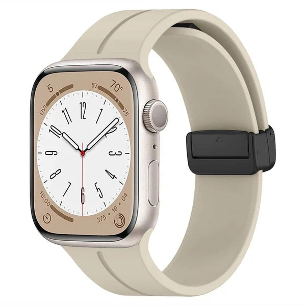 Magnetic Silicone Apple Watch Band