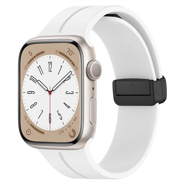 Magnetic Silicone Apple Watch Band