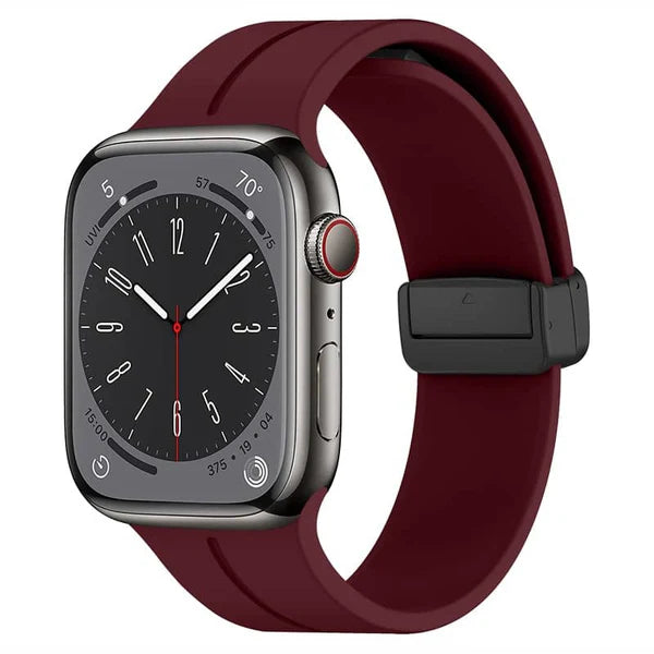 Magnetic Silicone Apple Watch Band