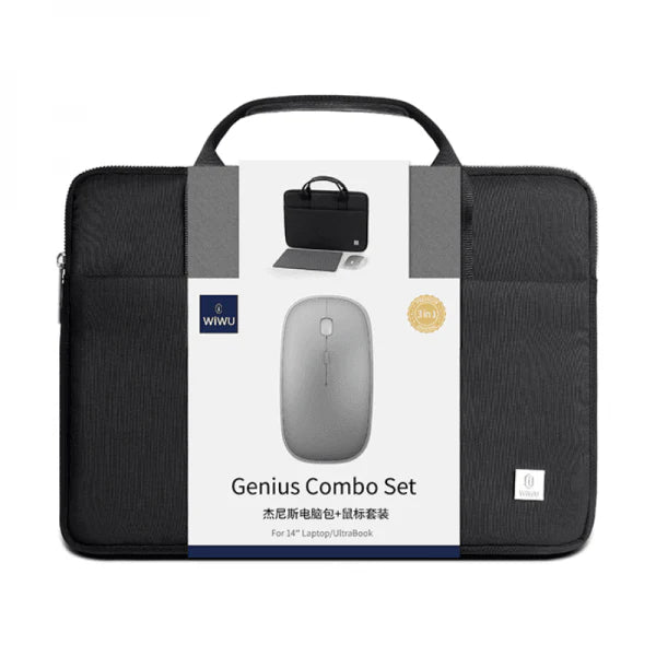 WiWU Genius Combo Set Bag With Mouse And Mouse Pad
