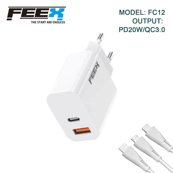 FEEX F12 PD Charger 20W