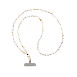 PICOCICI Pearl long Mobile Phone Charm Cross body Phone Charm
