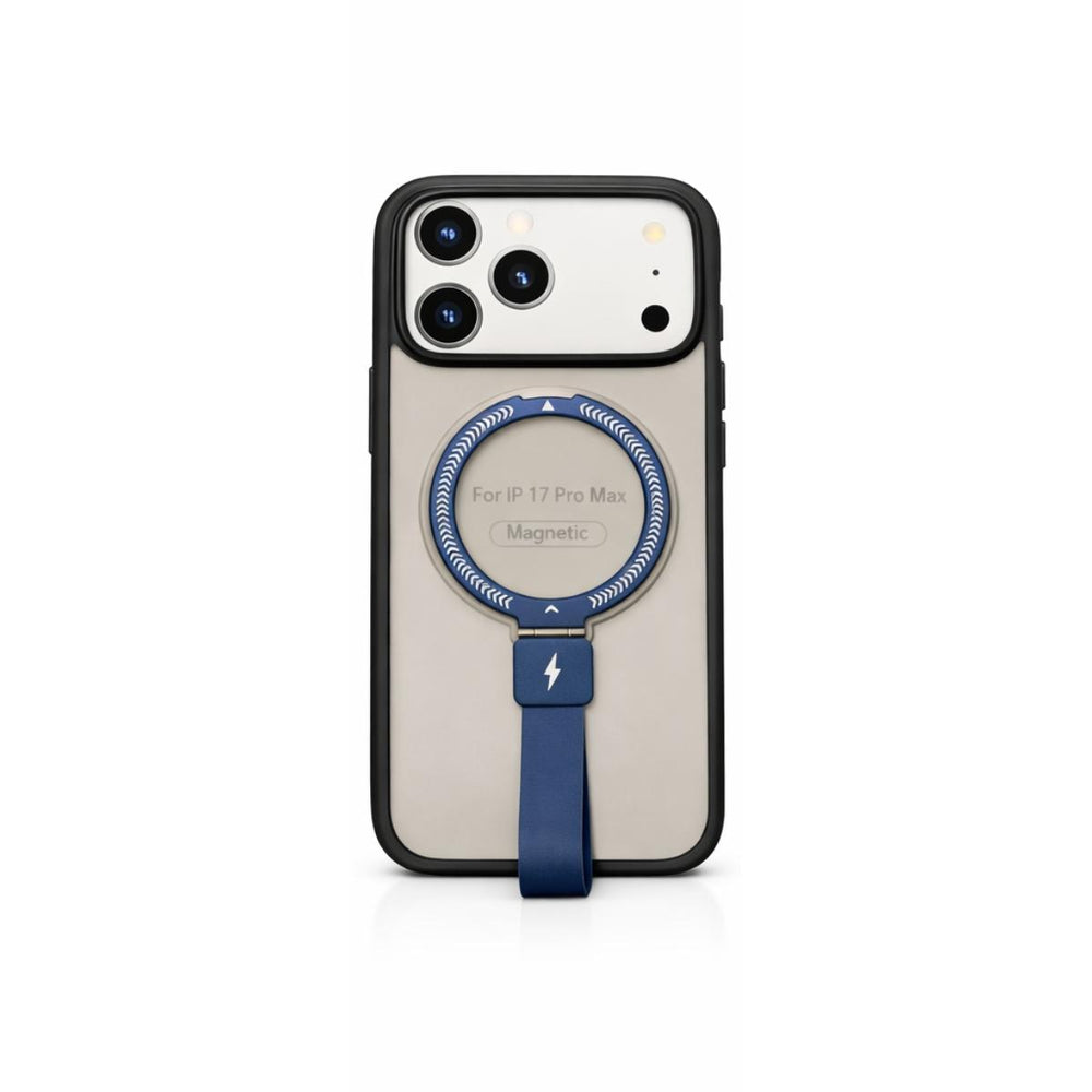iPhone Magnetic Ring Case with Strap Holder
