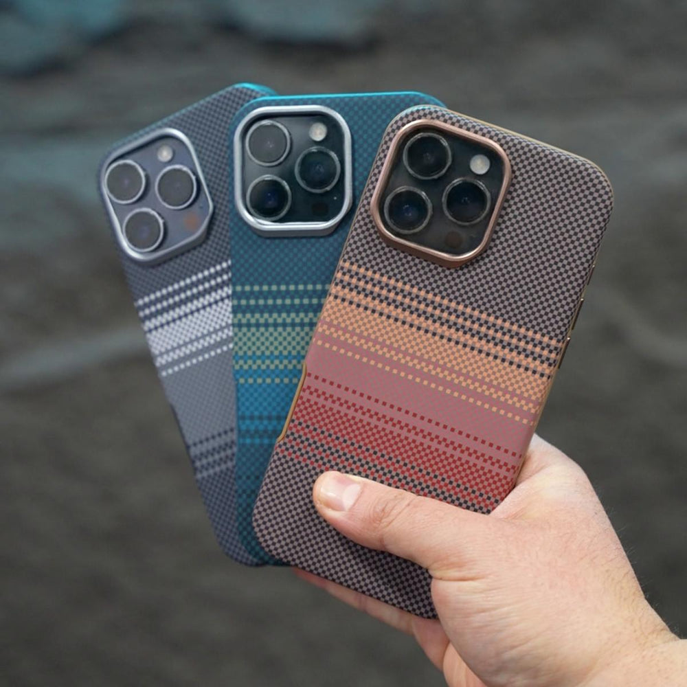 iPhone Pitaka-Style Adjustable 2-Piece MagSafe Case