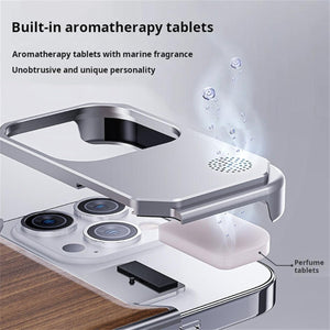 iPhone Wood Metal Frameless MagSafe Case