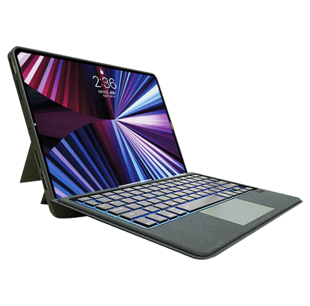 WiWU Mag Touch iPad Keyboard Case (English & Arabic)