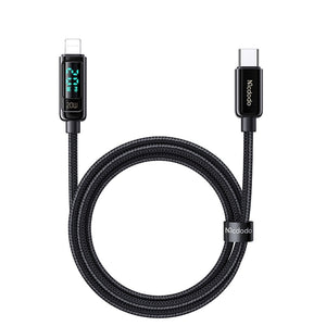MCDODO CA-0050 36W Light-Sensing Smart Cable USB-C to Lighting 1.2m