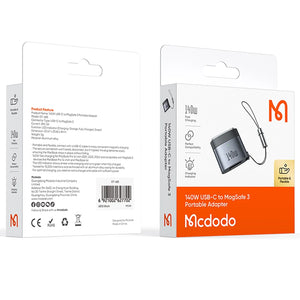 MCDODO OT-6850 140W USB-C to MagSafe 3 Portable Adapter