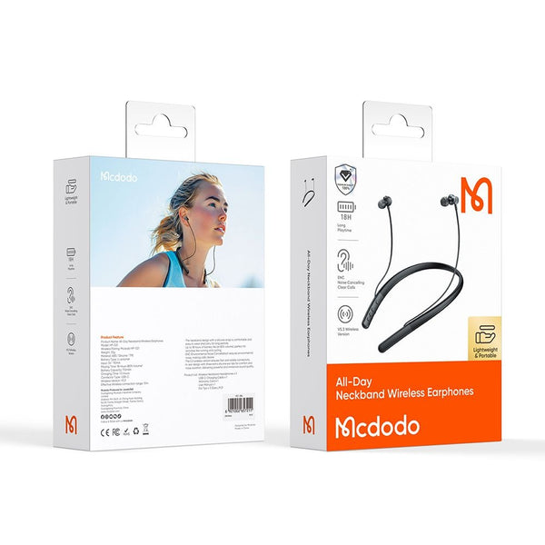 MCDODO CA-0210 All-Day Neckband Wireless Earphones