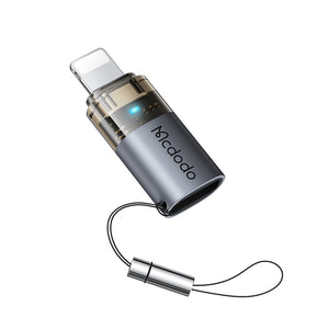MCDODO OT-7630 USB-C to Lightning 36W Charging Adapter with Indicator Lights and Lanyard