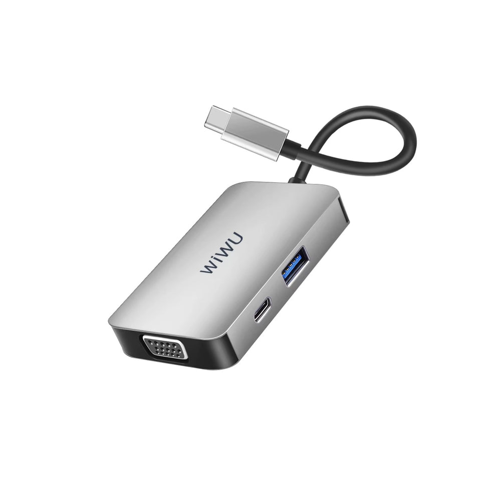 WiWU Alpha 513HVP 5 in 1 Type-C Hub