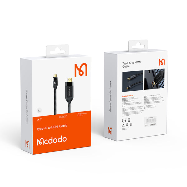 MCDODO CA-5880 Type-C to HDMI Cable 2m