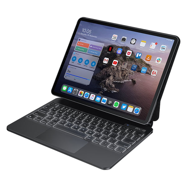 USAMS BH876 Digital Display Keyboard Protective Cover for iPad Pro 12.9 inches