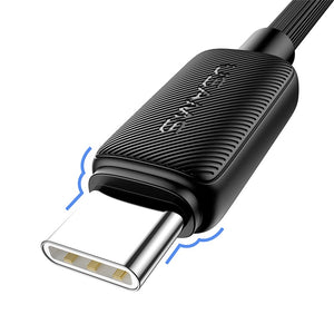 USAMS US-SJ693 Type-C 3A Striped Data Cable-KY Series 2M