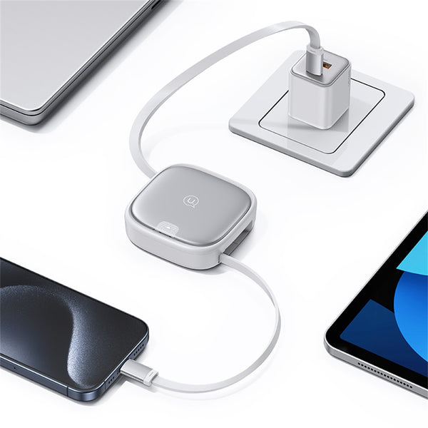 USAMS US-SJ650 U87 60W Fast Charging Cable With Multifunctional Storage Set Box