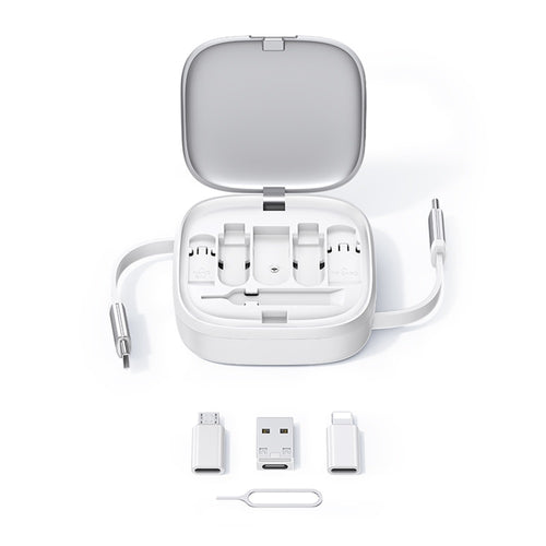 USAMS US-SJ650 U87 60W Fast Charging Cable With Multifunctional Storage Set Box