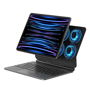 USAMS BH876 Digital Display Keyboard Protective Cover for iPad Pro 12.9 inches