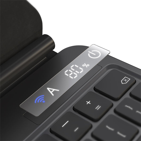 USAMS BH876 Digital Display Keyboard Protective Cover for iPad Pro 12.9 inches