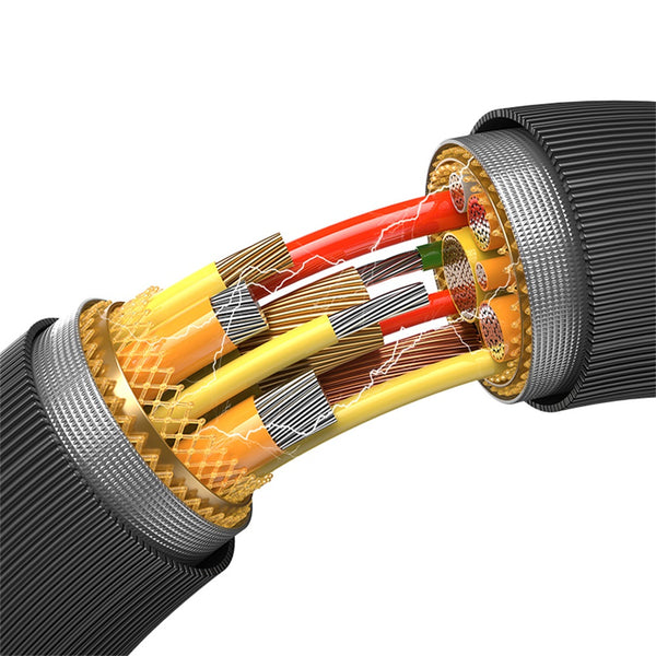 USAMS US-SJ695 Micro Striped Data Cable-KY Series 2M