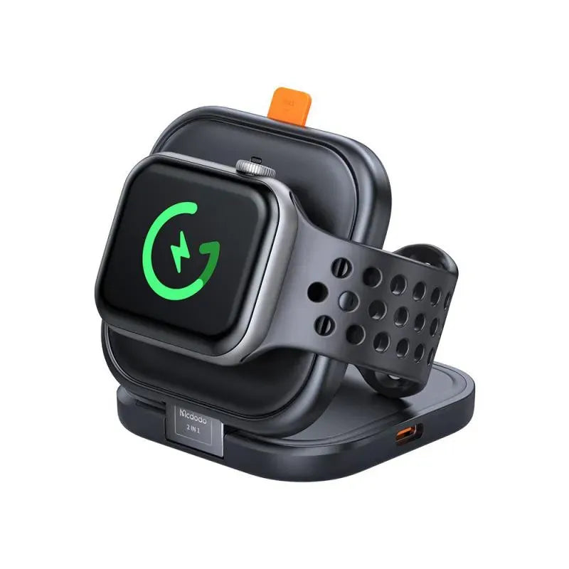 MCDODO CH-216 15W 2-in-1 Foldable Magnetic Wireless Charger