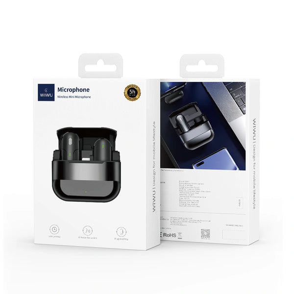 WIWI Wireless Mini Microphone Wi-WM001