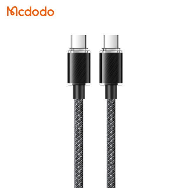 MCDODO CA-3670 100W Type-C to Type-C Transparent Data Cable 1.2m