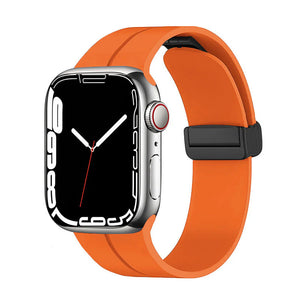 Magnetic Silicone Apple Watch Band