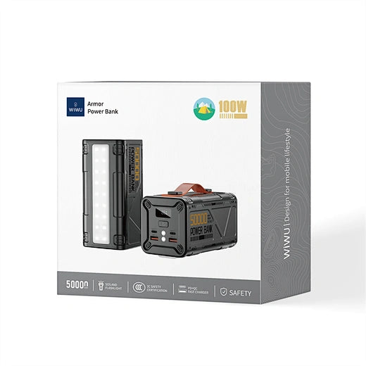 WiWU Armor 50000mAh Power Bank Fast Charging P029