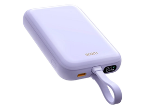 WiWU 10,000mAh Magnetic Wireless Charging Power Bank 20W with Cable Wi-P024