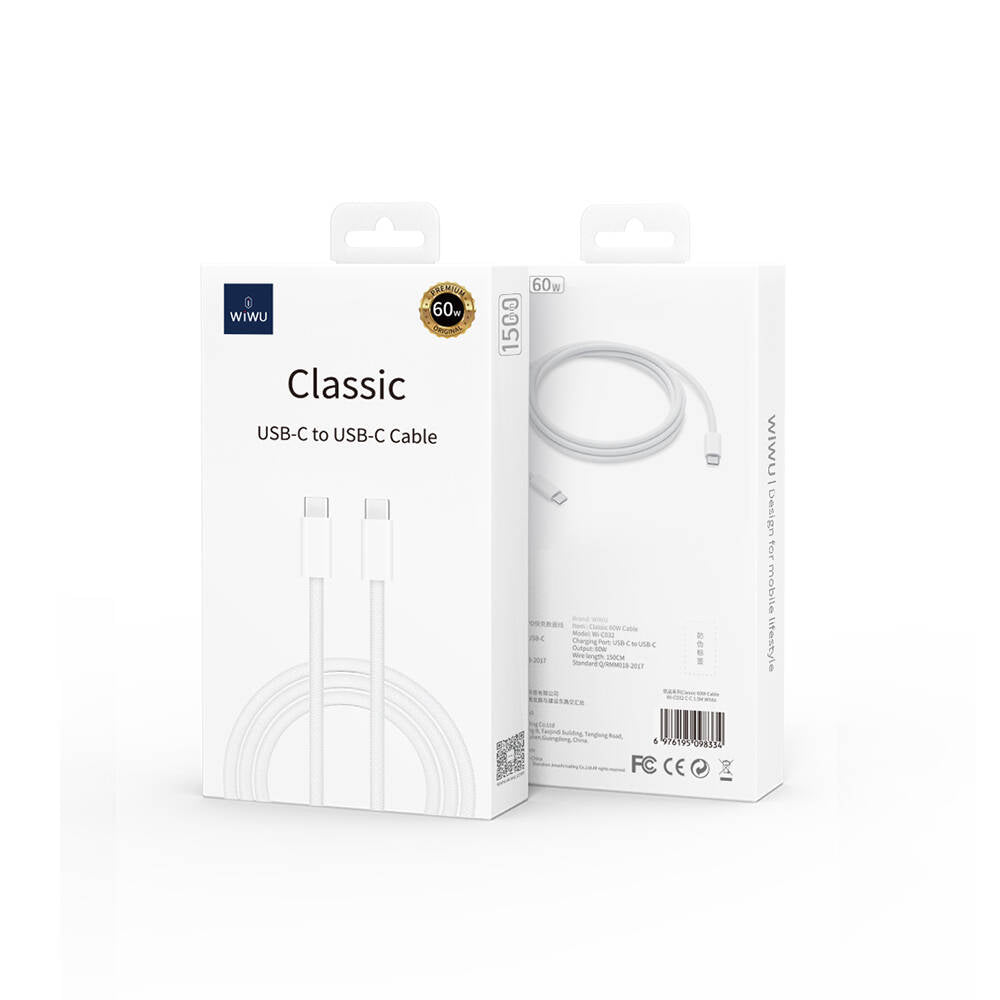 WIWU WI-C032 Classic 60W Type-C Cable